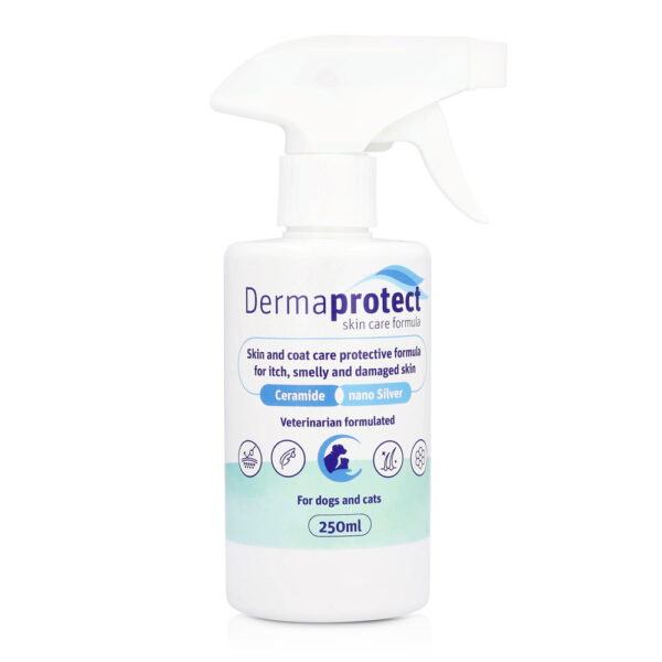 DermaProtect לכלב ולחתול - תרסיס להפחתת נשירה וטיפוח הפרווה
